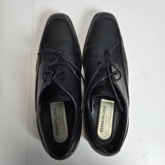 Kenneth Cole Black Swift N Shore Mens Dress Shoes 8.5 M Man-Made Upper - Picture 7 of 9